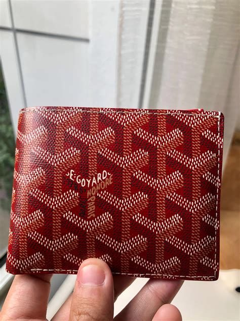 wallet goyard price|goyard men's wallet price.